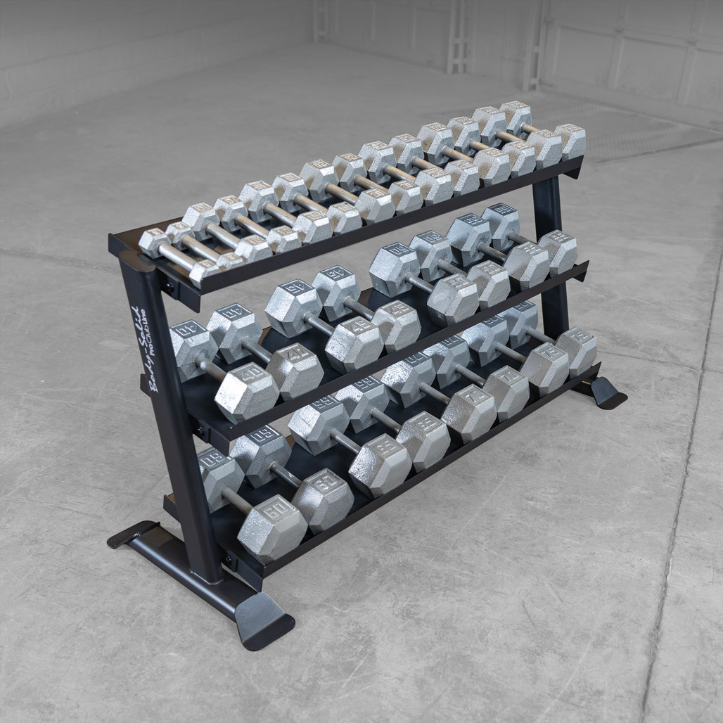 Pro ClubLine SRD200 Rack with SDX Dumbbells