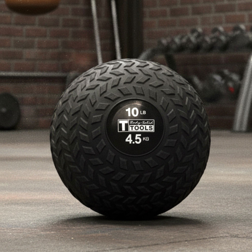 Body-Solid Tools Tire Tread Slam Ball, 10 lb.