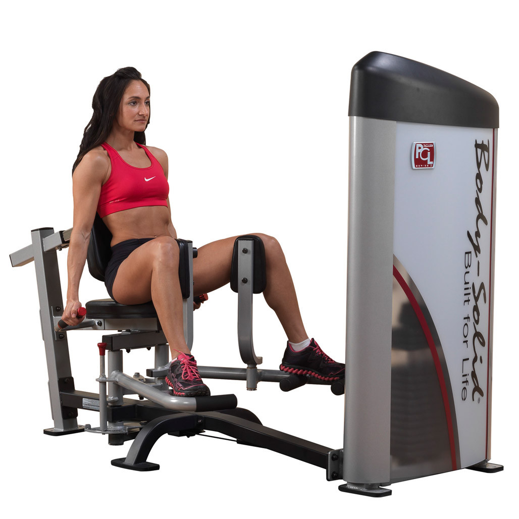 Pro ClubLine Series 2 Inner Outer Thigh, Silver Finish