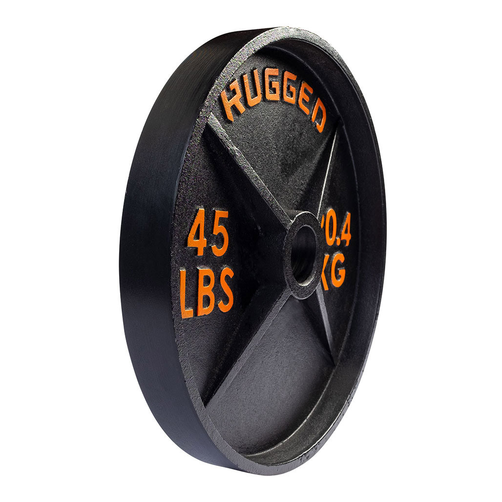 Rugged 45 lb. Deep Dish Olympic Plate