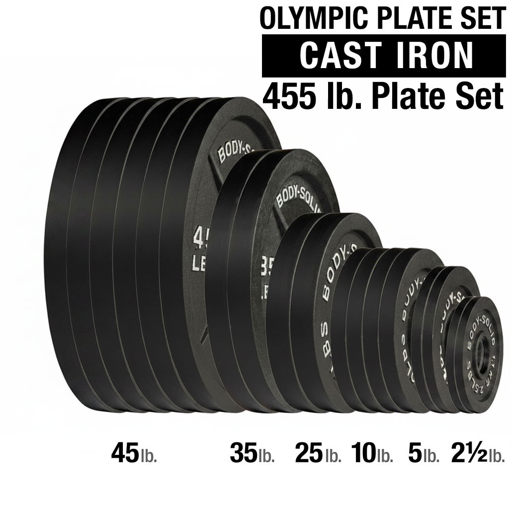 Body-Solid OSB - 455 lbs. Plate Set