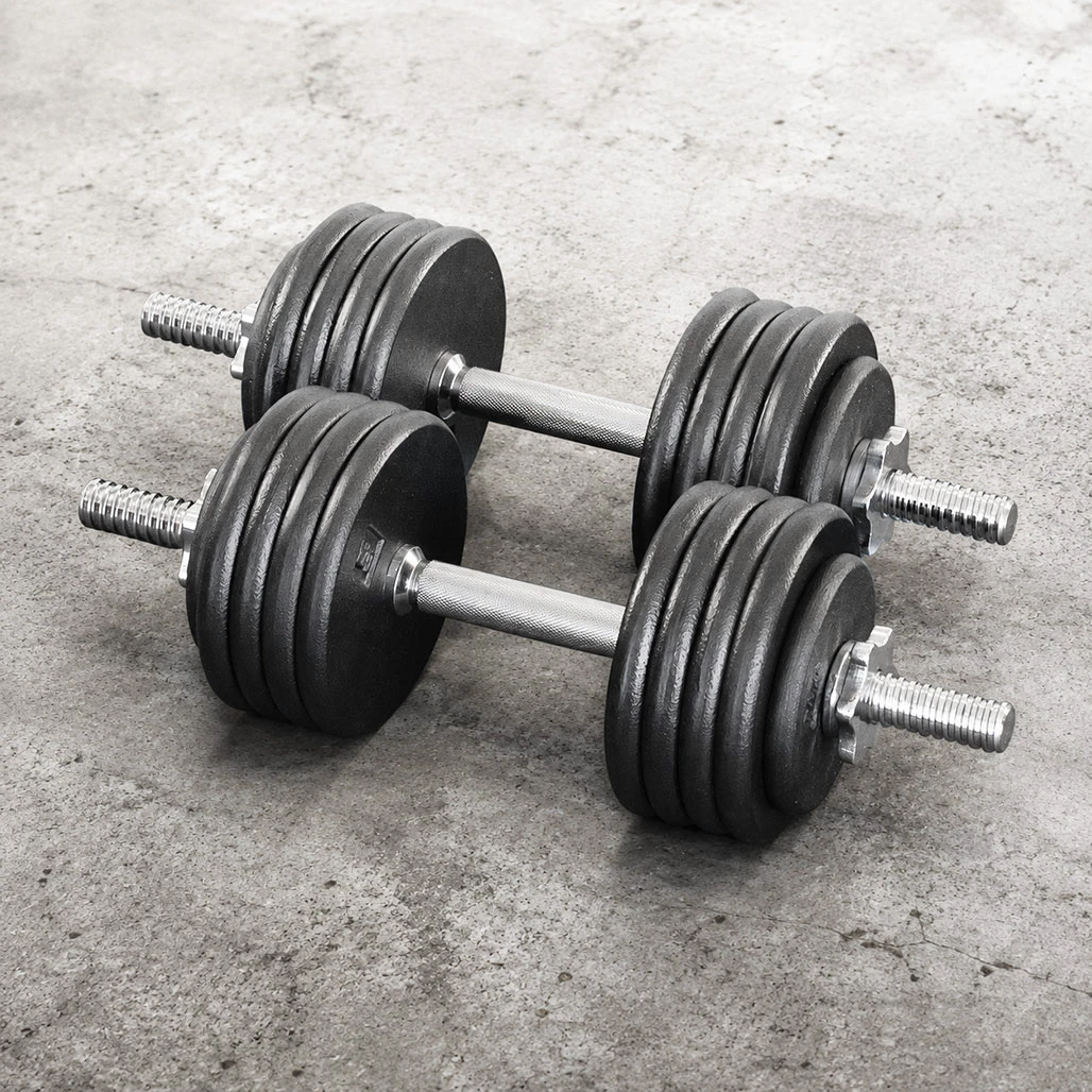 Body-Solid Pro-Style Adjustable Dumbbell Pairs, 5-50, 5-70, 5-100 lbs.