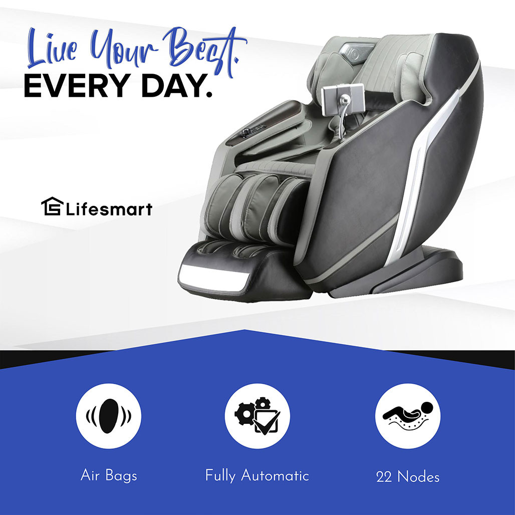 Lifesmart 4D Massage Chair - R8658L | Muscle & Workout Recovery