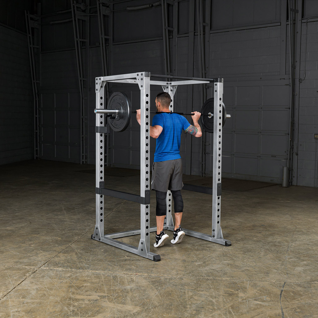 Calf Raises on the GPR378 Power Rack