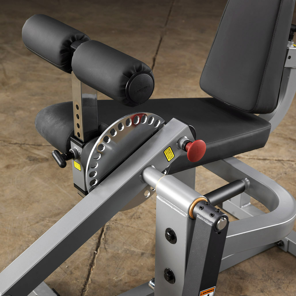 Body-Solid CAM Leg Extension Leg Curl Machine, SIlver
