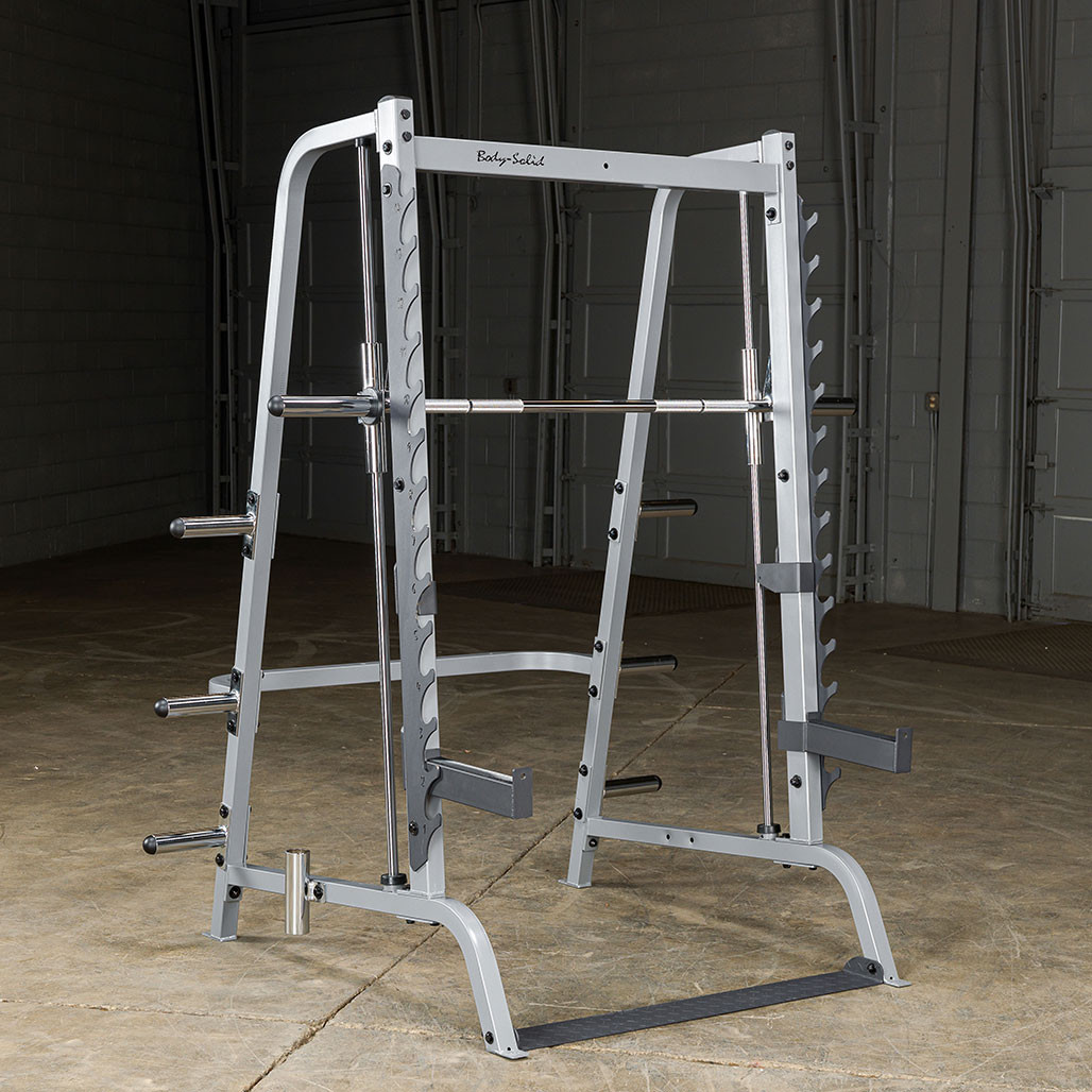 Body-Solid Series 7 Smith Machine, Silver Finish