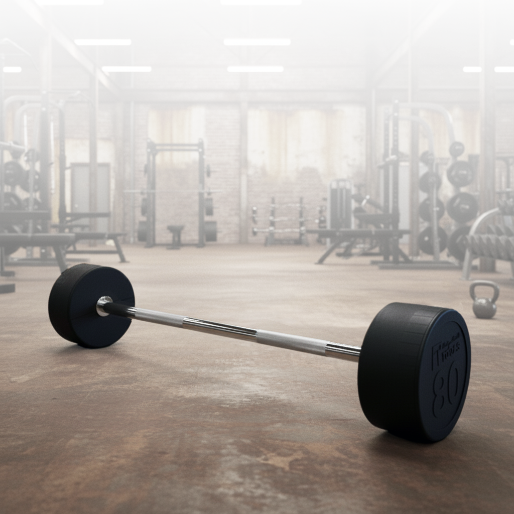 Body-Solid Tools Fixed Weight Straight Barbell Package