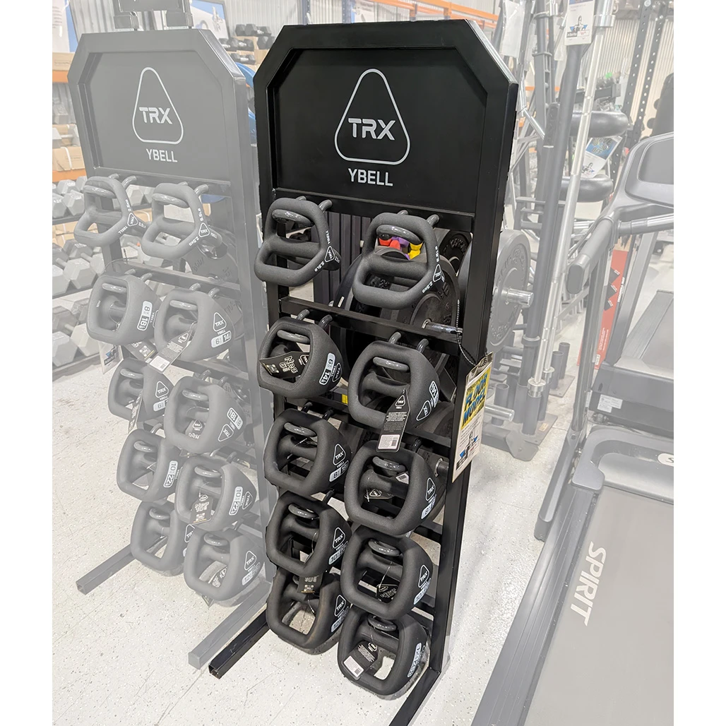 YBELL Strength Package with 10 YBELLs and Storage Rack, Floor Model