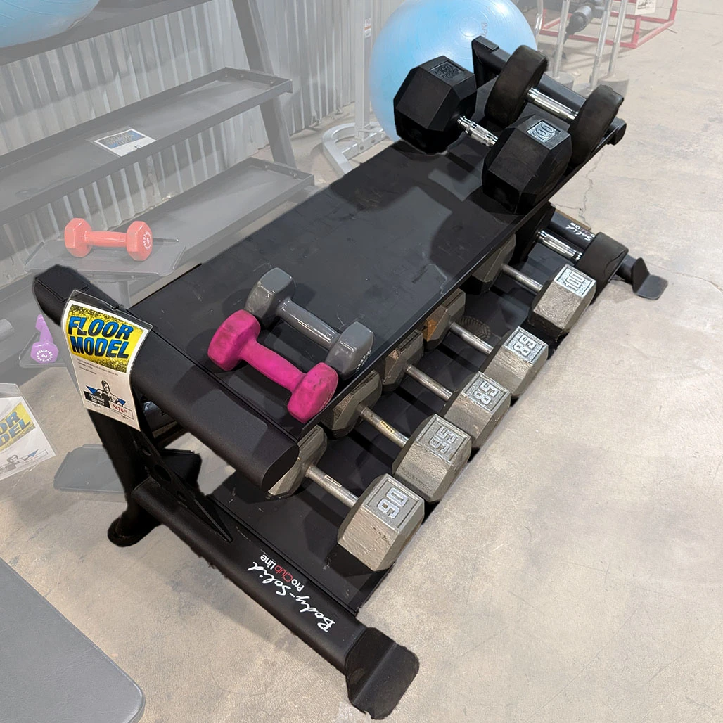 Body-Solid Pro ClubLine Modular Storage Dumbbell Rack, Floor Model
