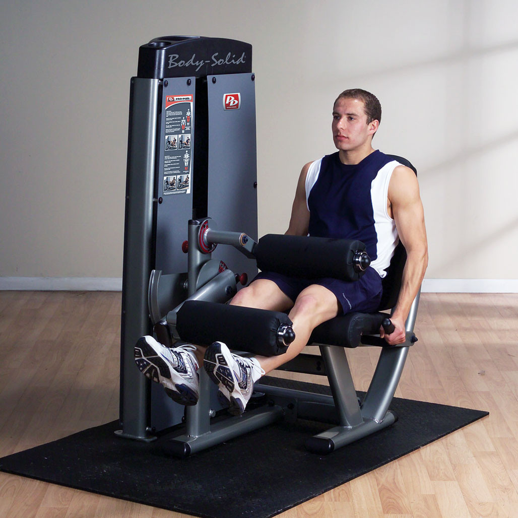 Leg Extensions on the ProDual DLECSF Leg Extension and Curl Machine