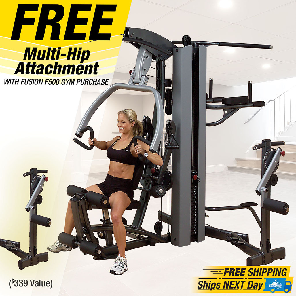 Body-Solid FUSION 500 Personal Trainer Gym with Functional Trainer