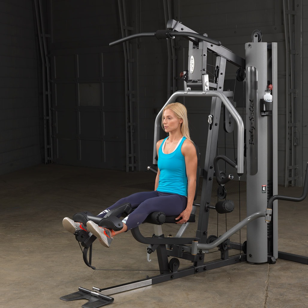 Leg Extension on the Body-Solid G5S Multi-Station Gym with Perfect Pec