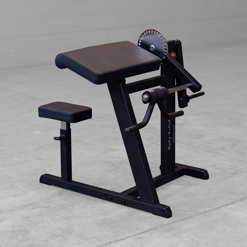 Body-Solid CAM Series Bicep Tricep Machine, Black
