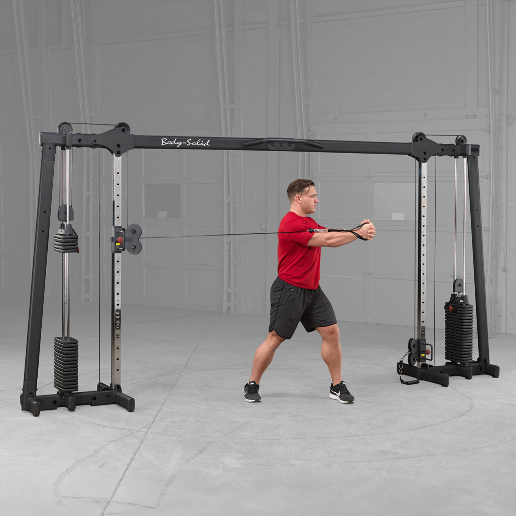 Wood Chop on the Body-Solid Cable Crossover