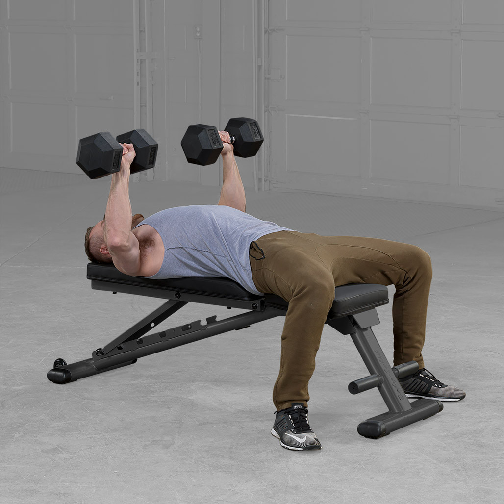 Body-Solid GFID225B Commercial Folding Bench - Weight Benches