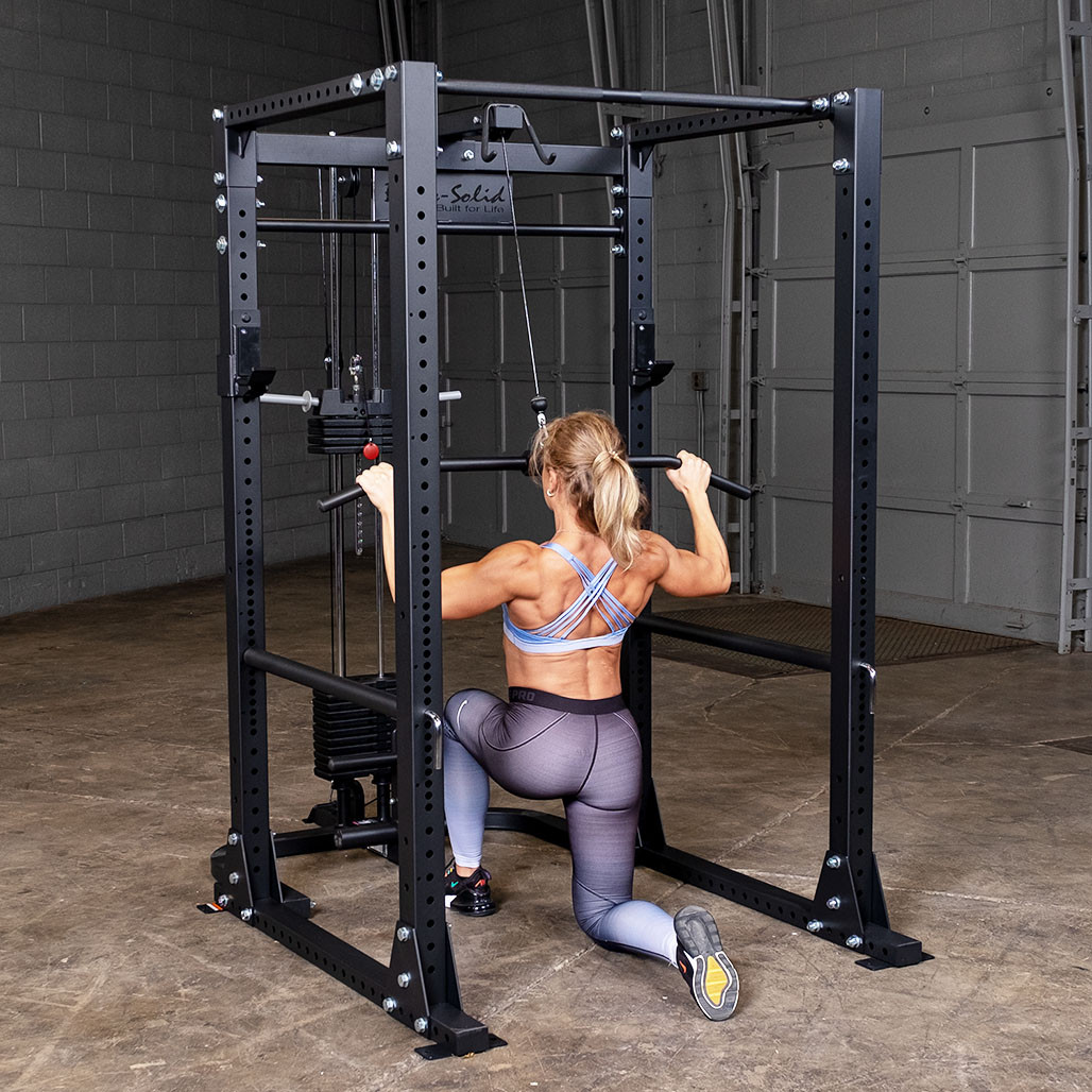 Body-Solid Power Rack Lat Attachment