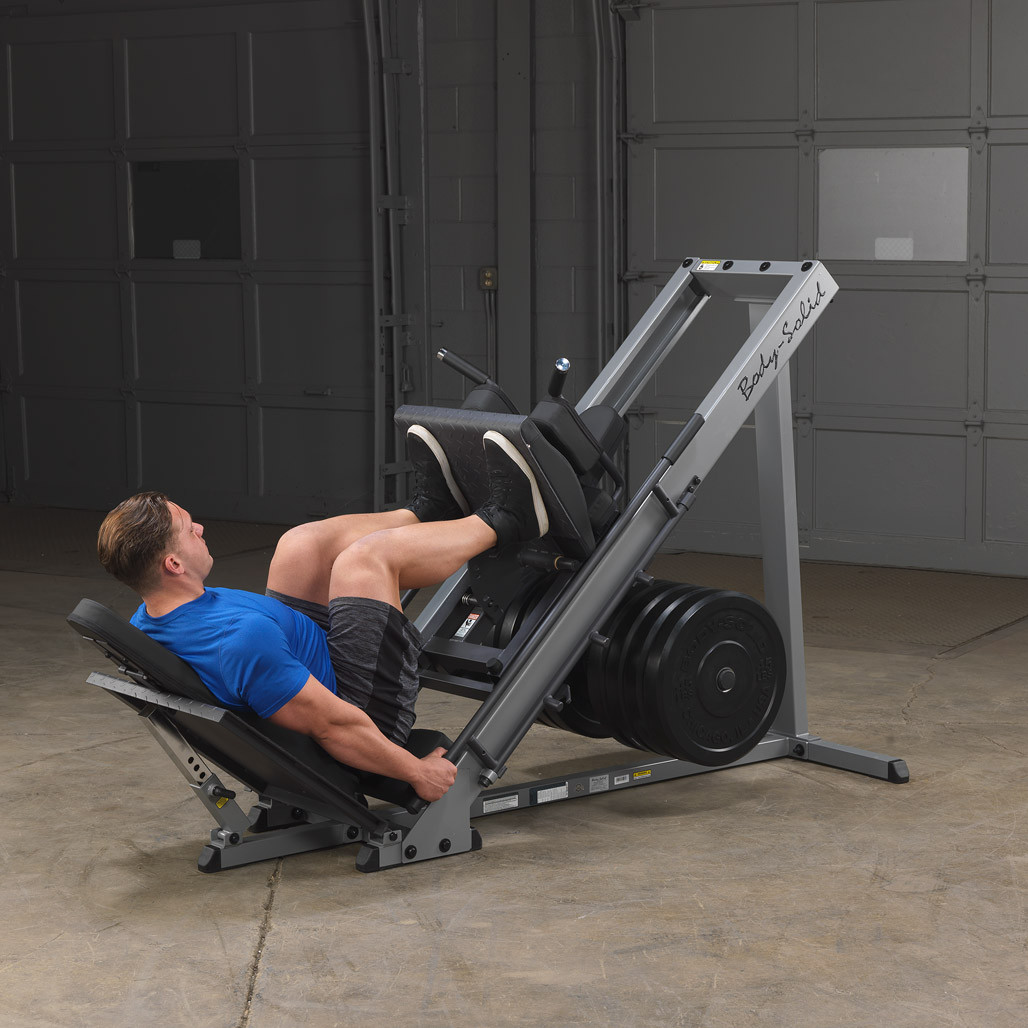 Leg Press on the Body-Solid Leg Press Hack Squat