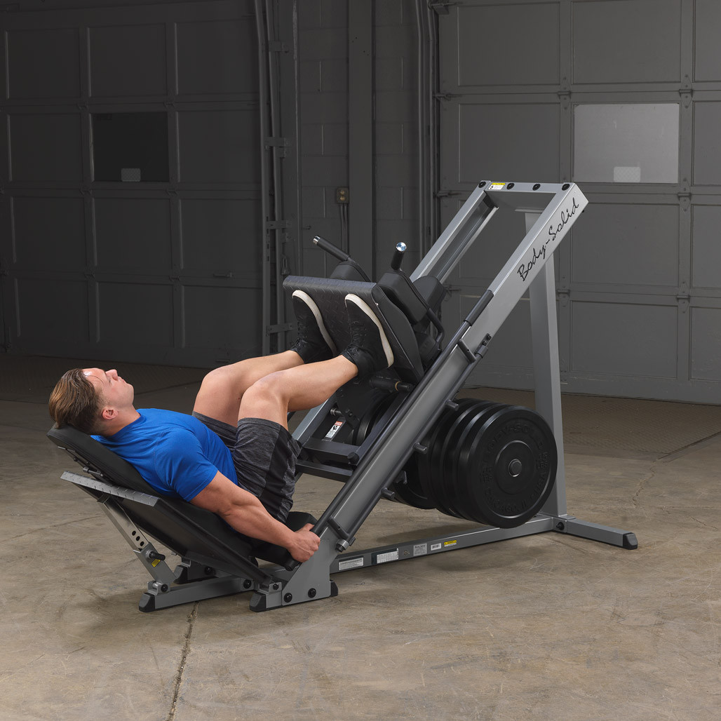 Leg Press on the Body-Solid Leg Press Hack Squat