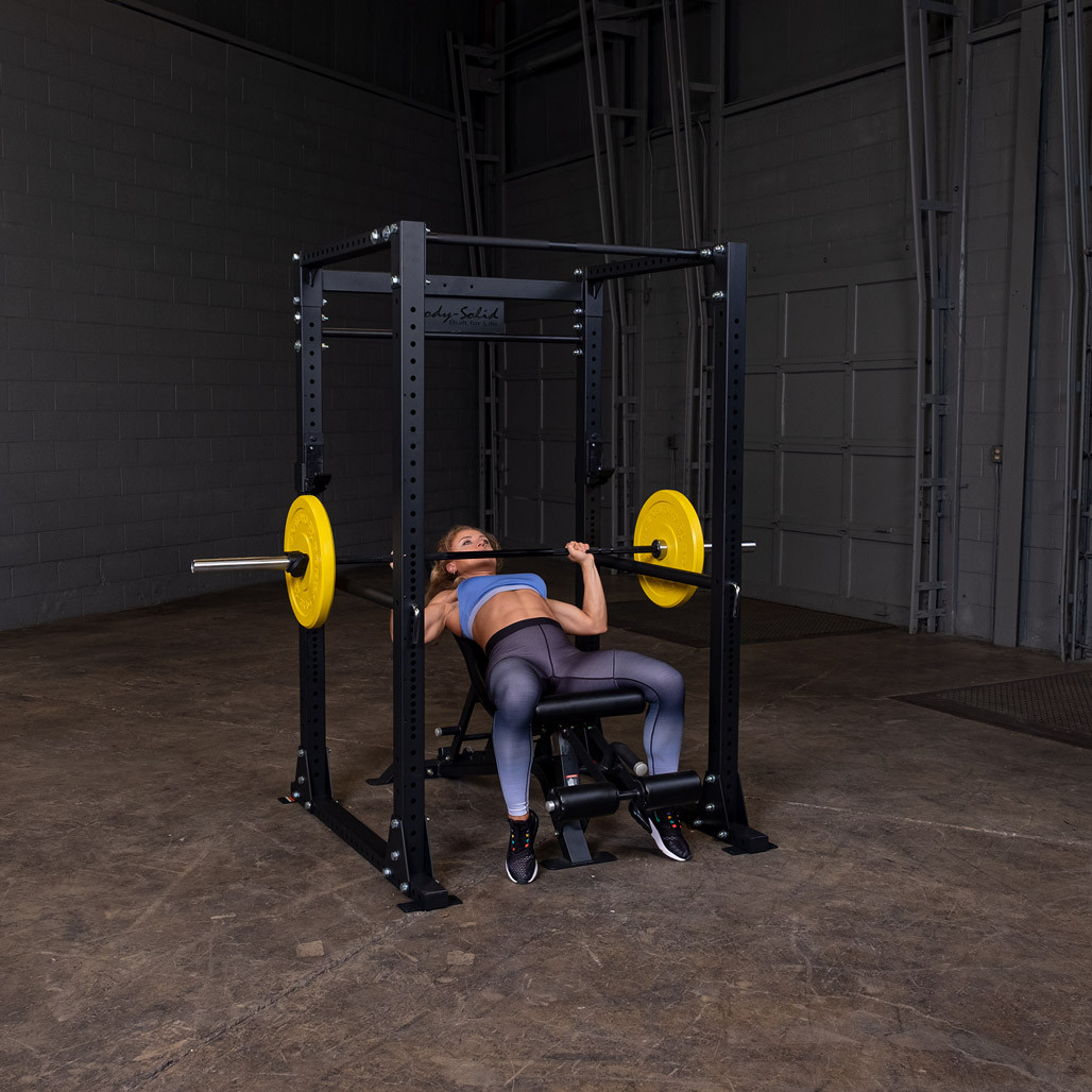 Incline Press on the GPR400 Power Rack