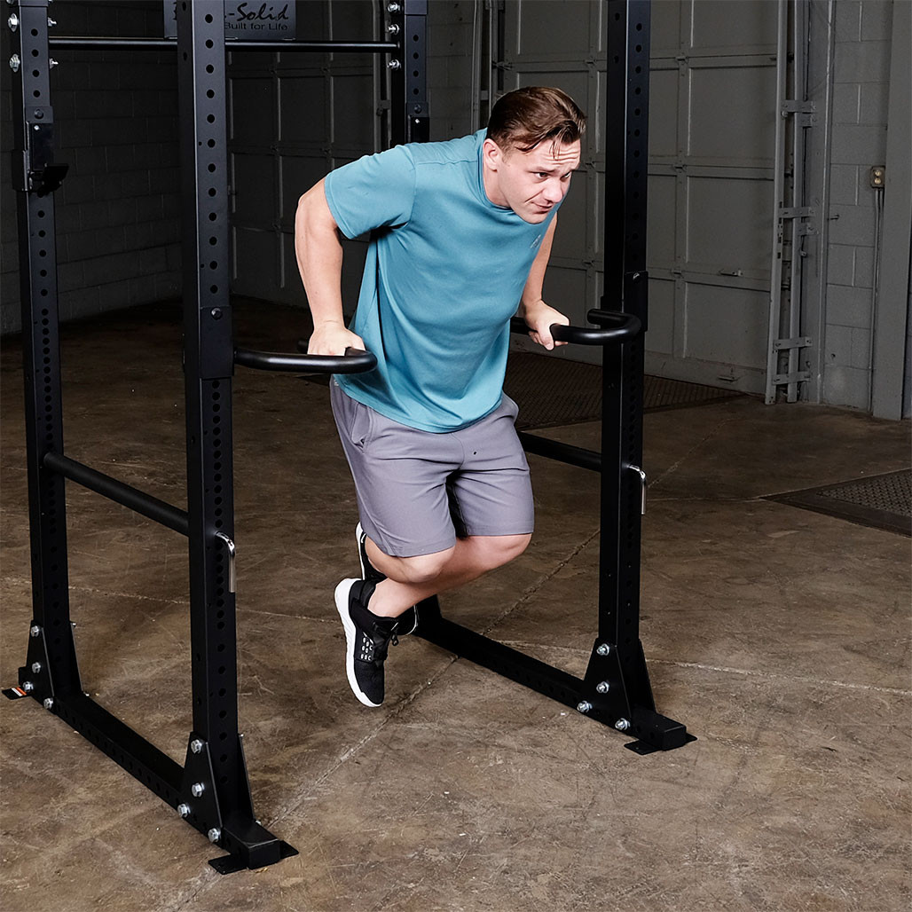Dips on the Body-Solid GPRDH Dip Handles