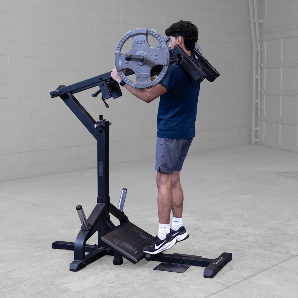 Body-Solid Leverage Squat Calf Machine