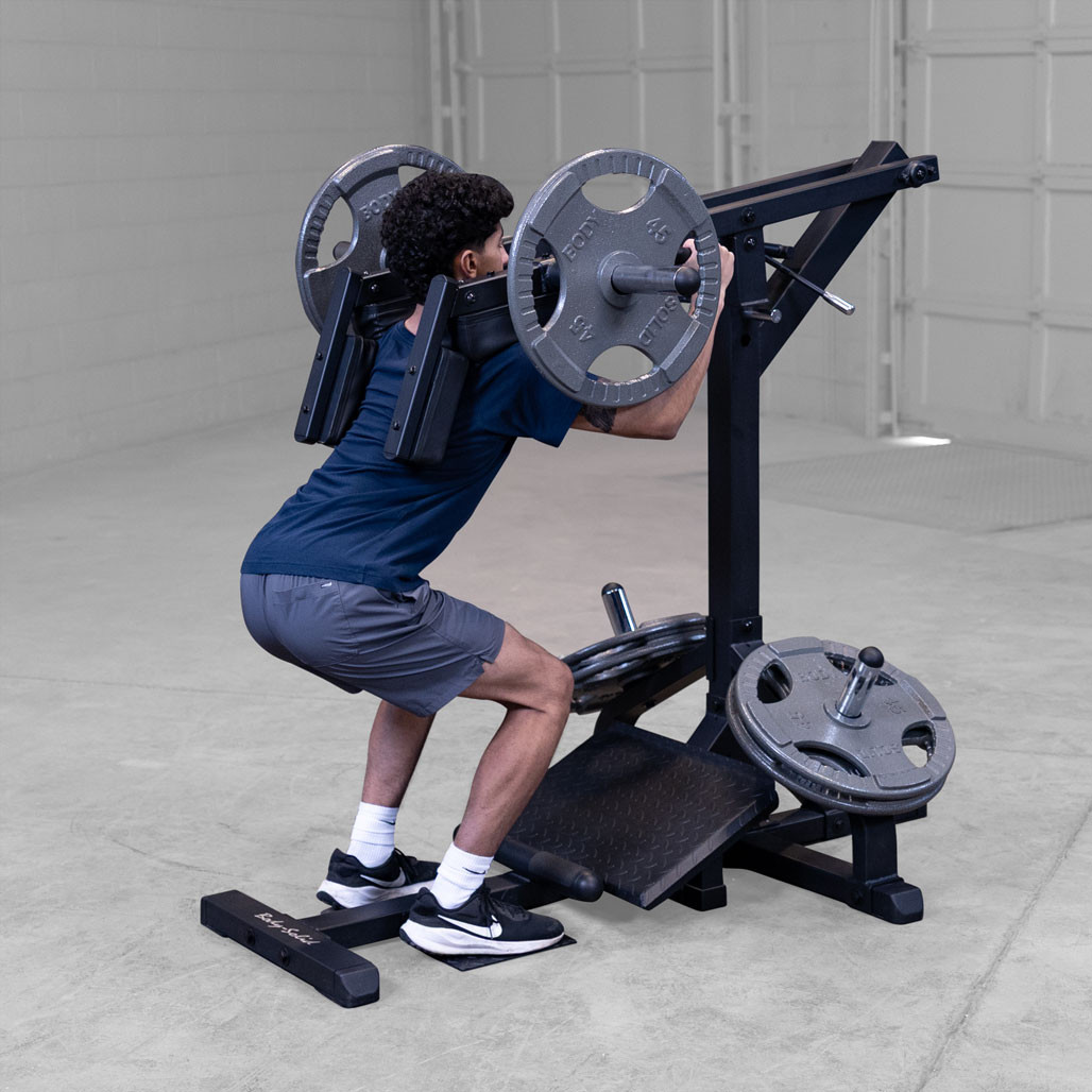 Body-Solid Leverage Squat Calf Machine