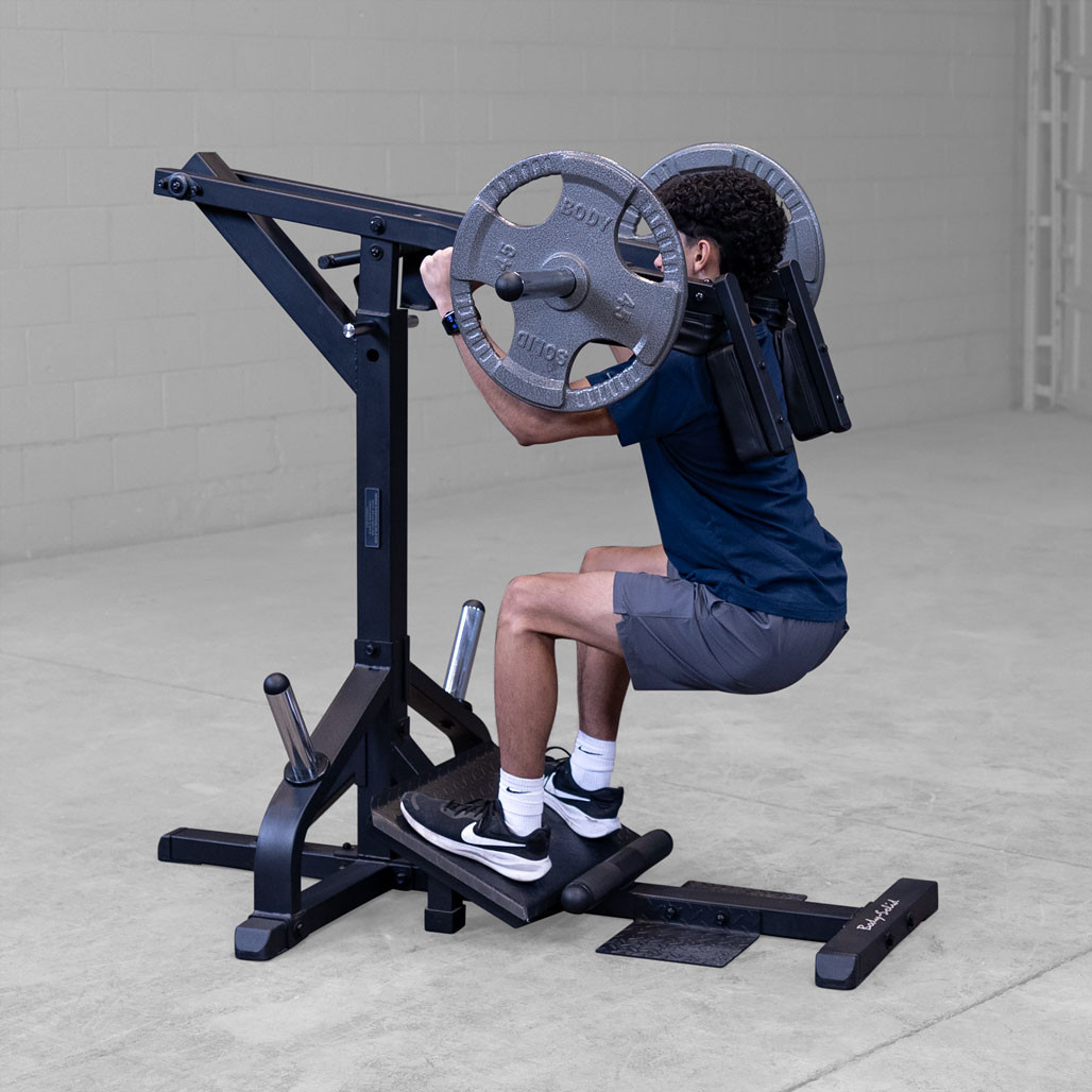 Body-Solid Leverage Squat Calf Machine