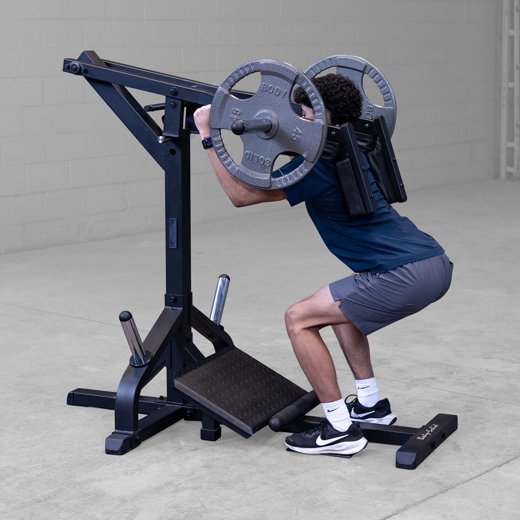 Body-Solid Leverage Squat Calf Machine