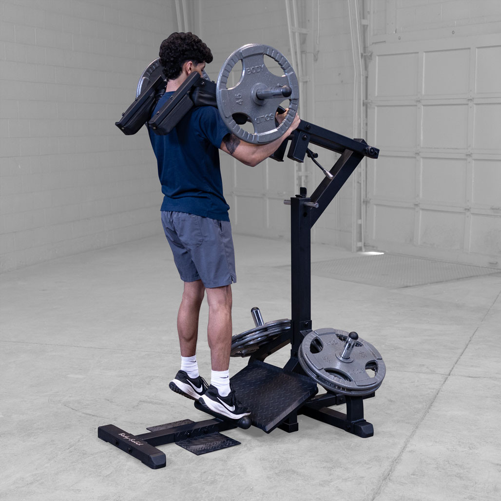 Body-Solid Leverage Squat Calf Machine