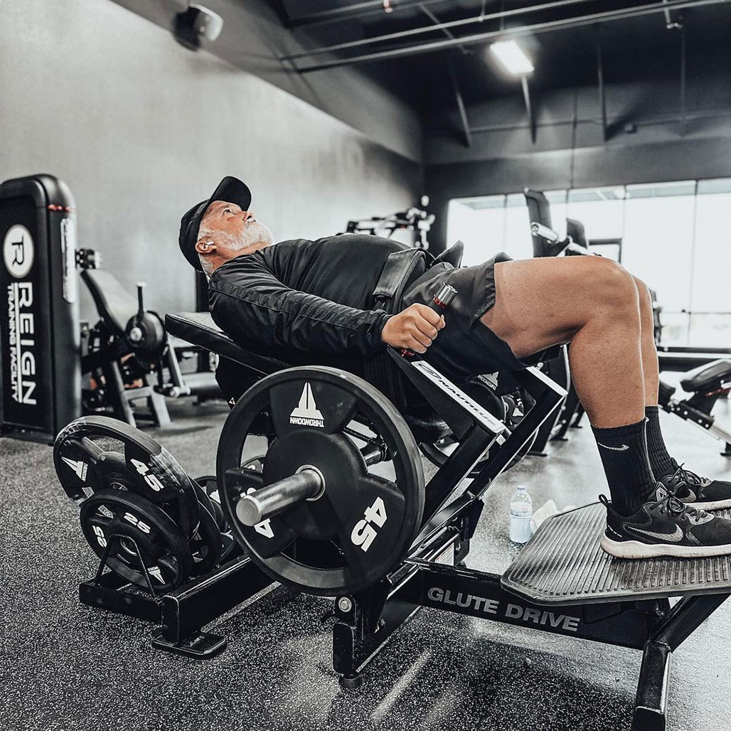 程度良し、ヒップスラストマシン】NAUTILUS社グルードドライブ