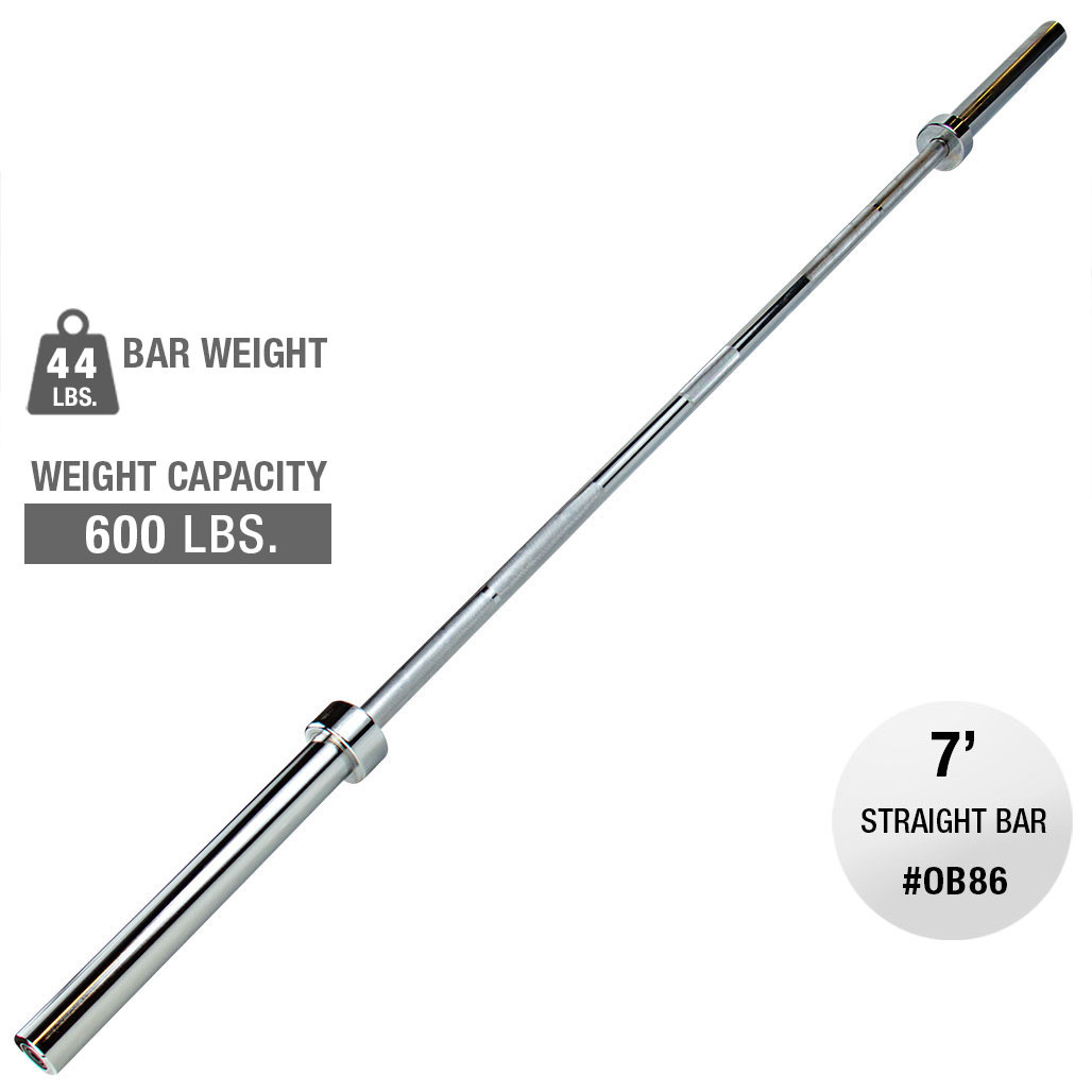 Body-Solid 7 ft. Olympic Barbell OB86 - Barbells