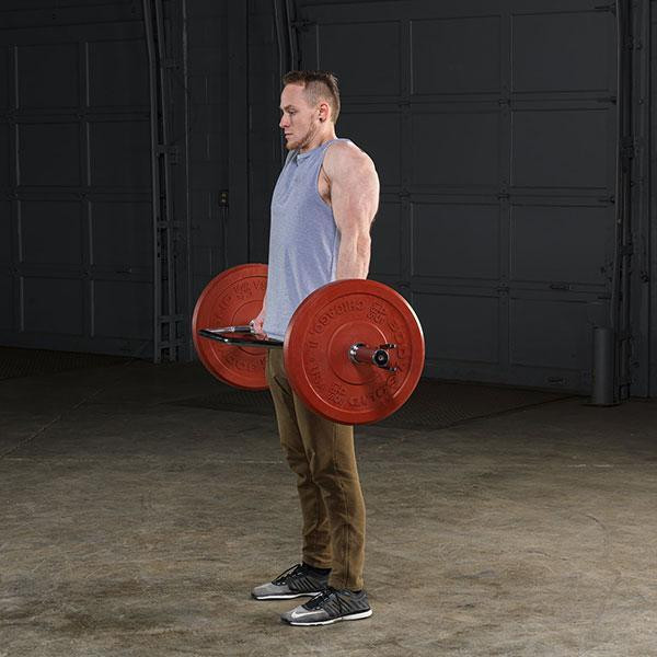 Shrugs with the Body-Solid Olympic Shrug Bar