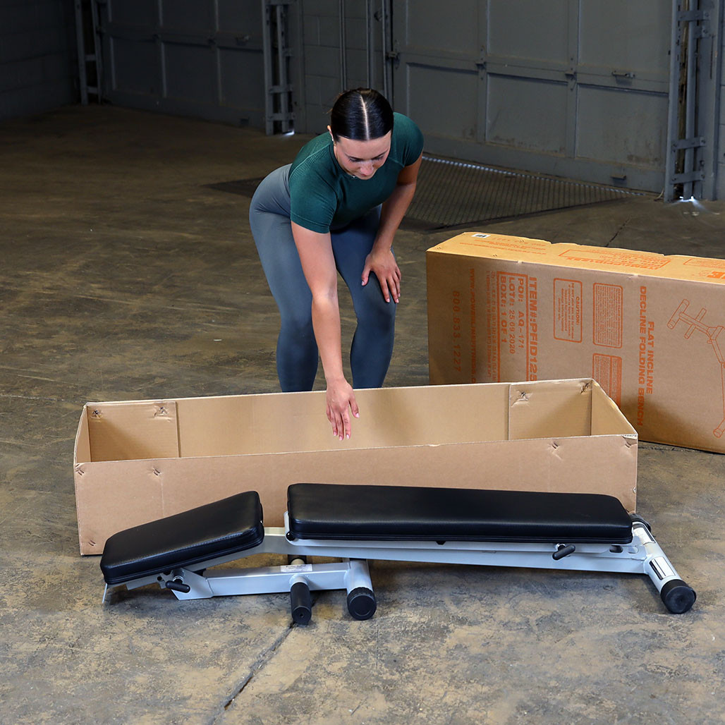 Powerline Folding Weight Bench PFID125X - Weight Benches