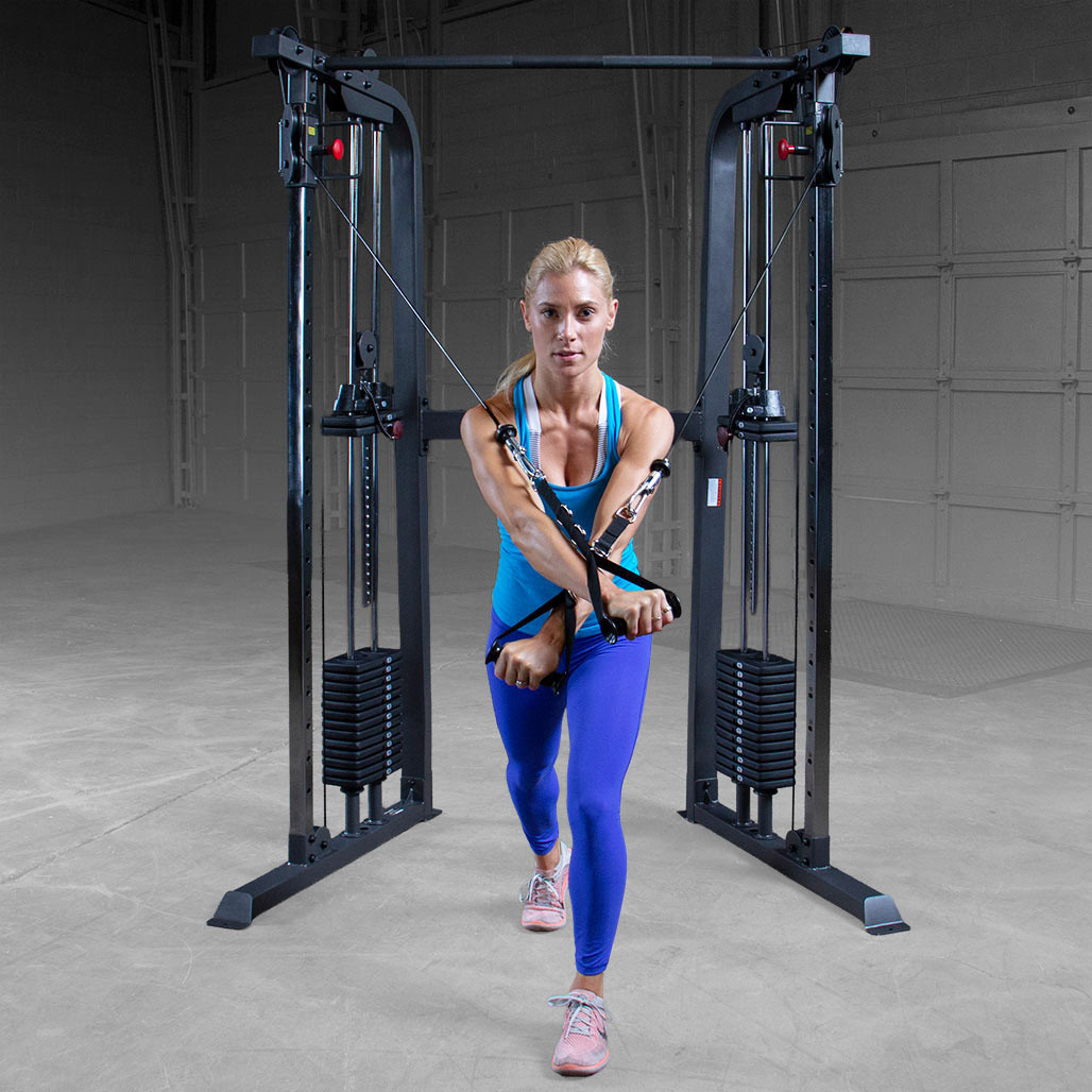 Standing Chest Fly on the Powerline Functional Trainer