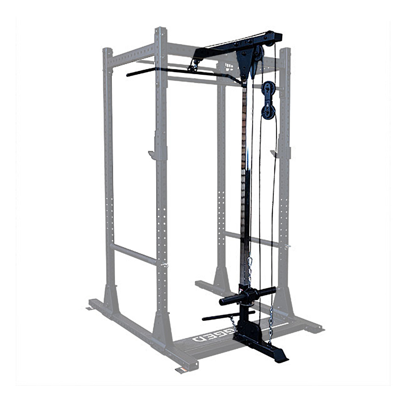 Squat rack with 2025 lat pulldown for sale