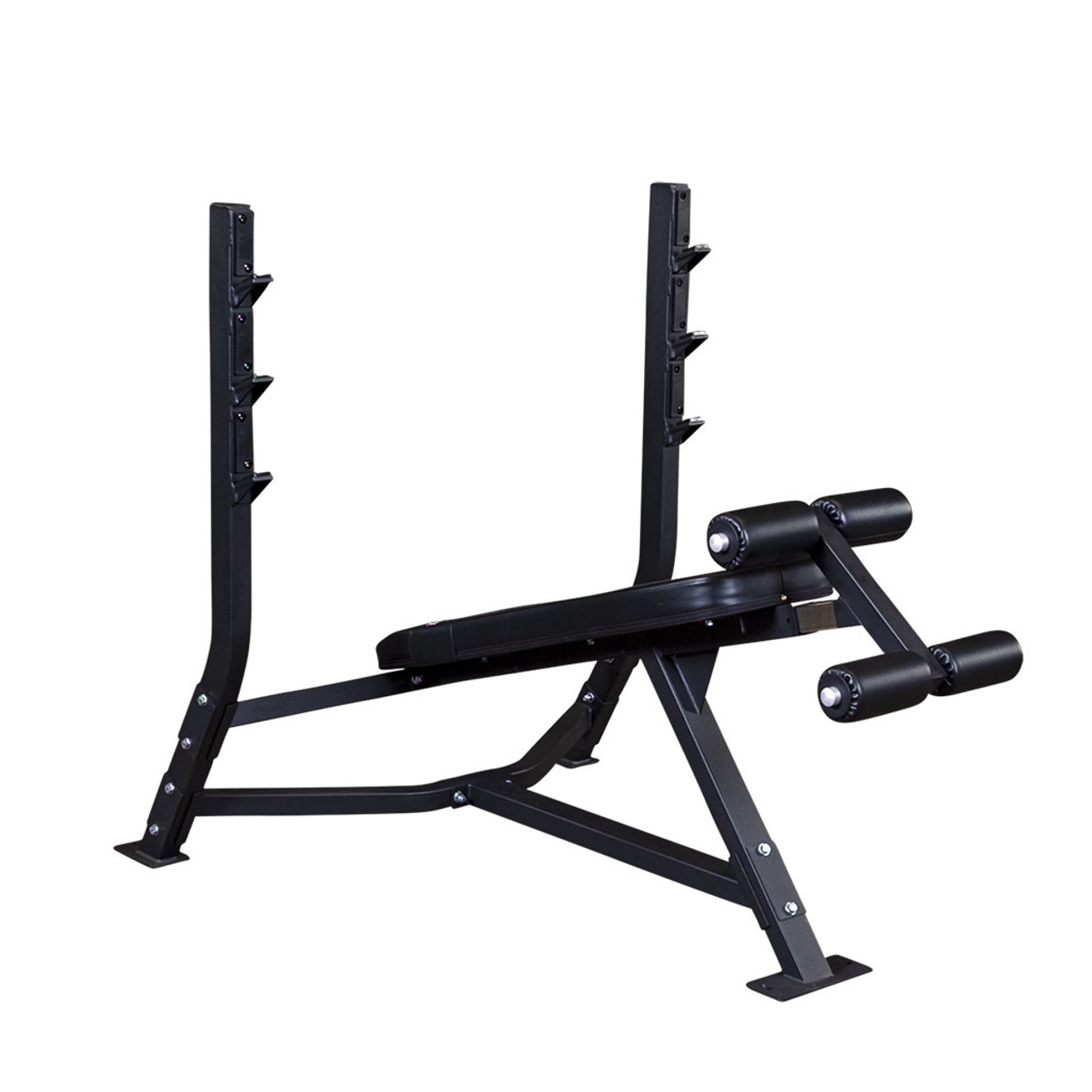 Pro Clubline Fixed Olympic Decline Benches SODB250 by - Bench Weight Body-Solid