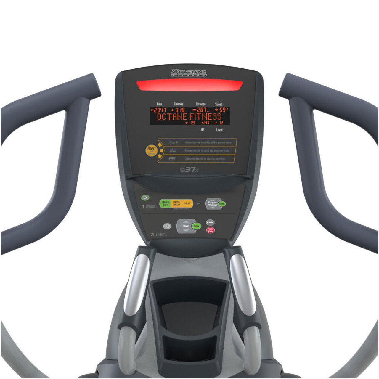 Octane Q37x Standing Elliptical with Classic Console