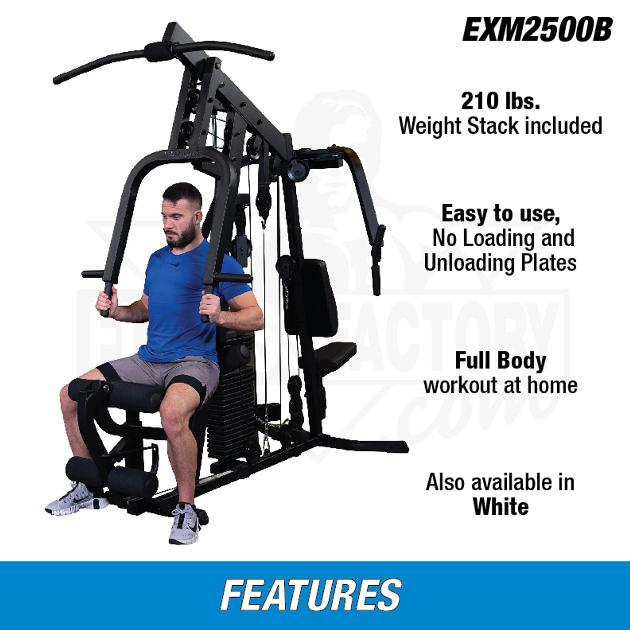 Body-Solid EXM2500S Home Gym EXM2500S - Multi-Station Gyms