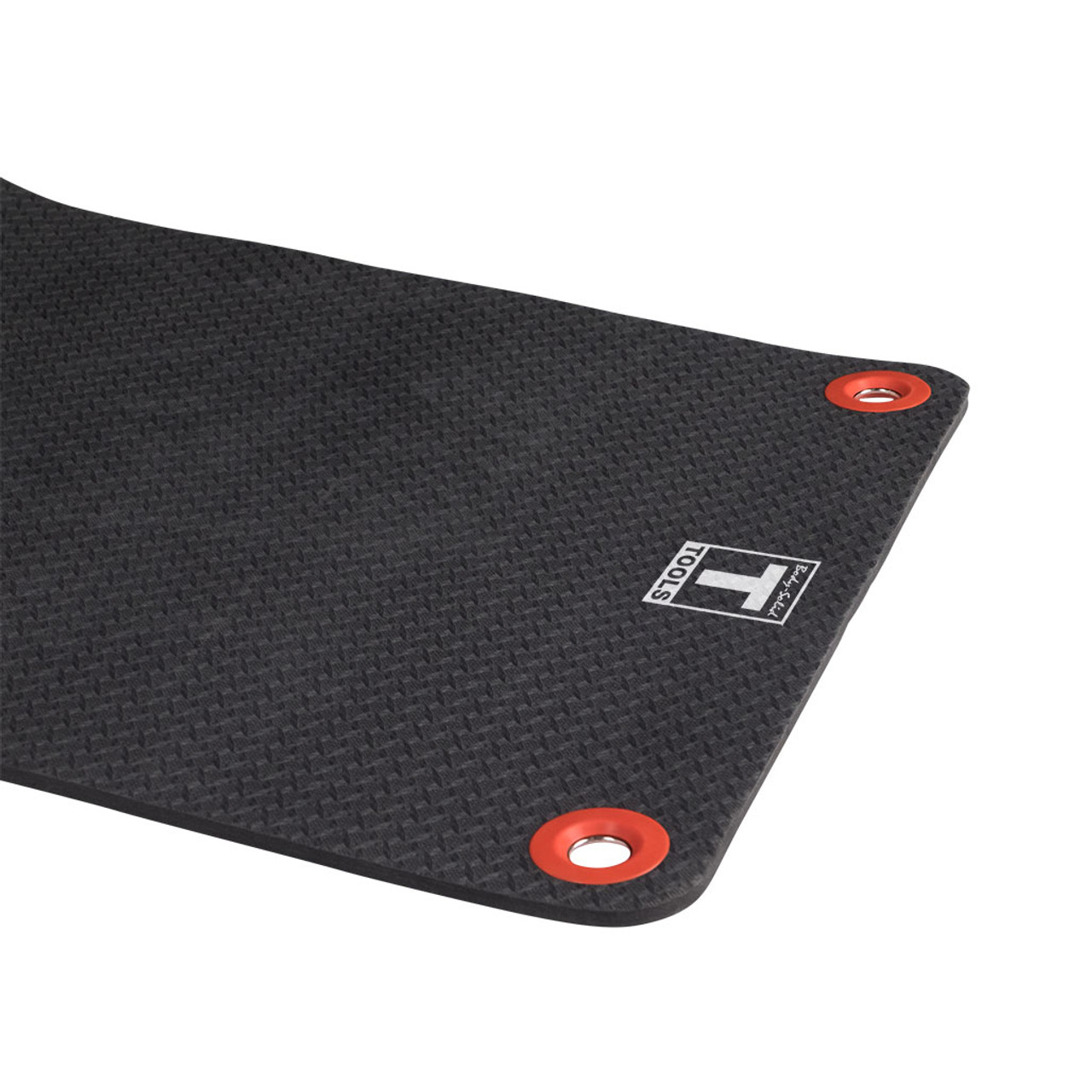 SPRI Hanging Exercise Mat Wall-Mounted Rack Hanging Exercise Mats, Black