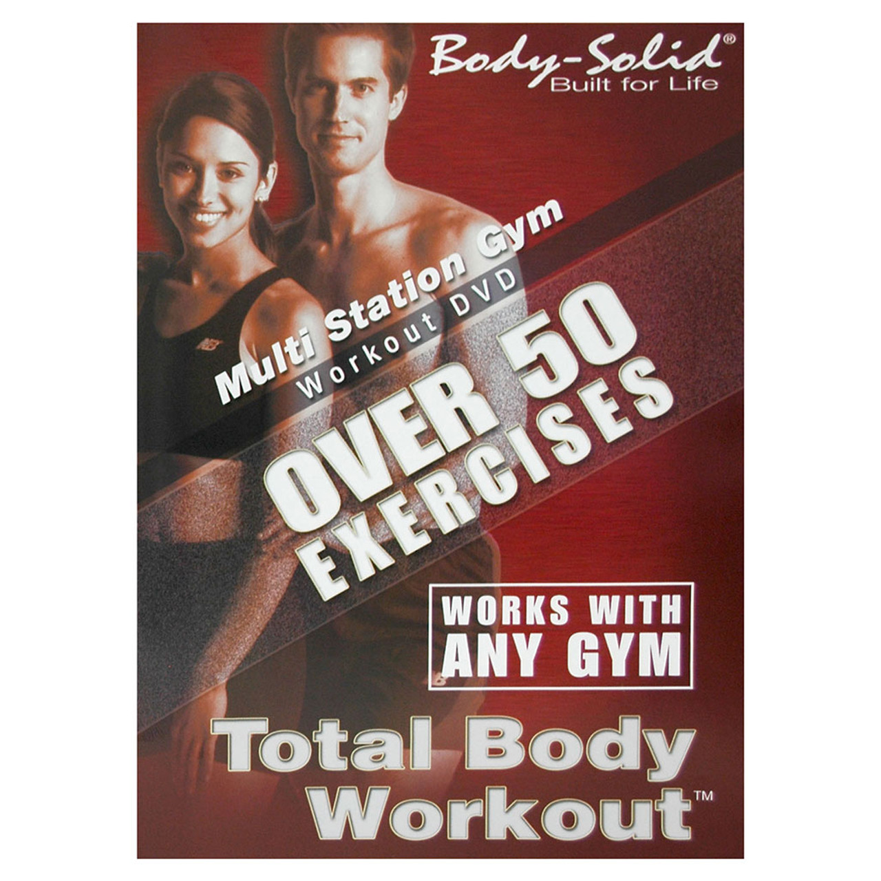 Total Body Home Gym Workout DVD Fitness Accessories