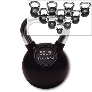 Body-Solid Premium Chrome Handle Kettlebells CLOSE OUT