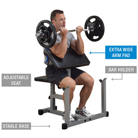 Powerline Preacher Curl Bench