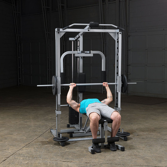 Bench Press on the Powerline Smith Gym Package