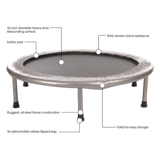 Stamina Folding Trampoline