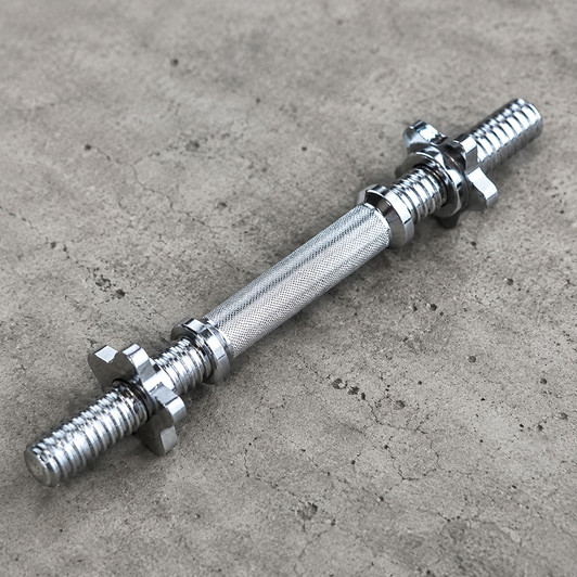 Standard Threaded Dumbbell Handle with Collars