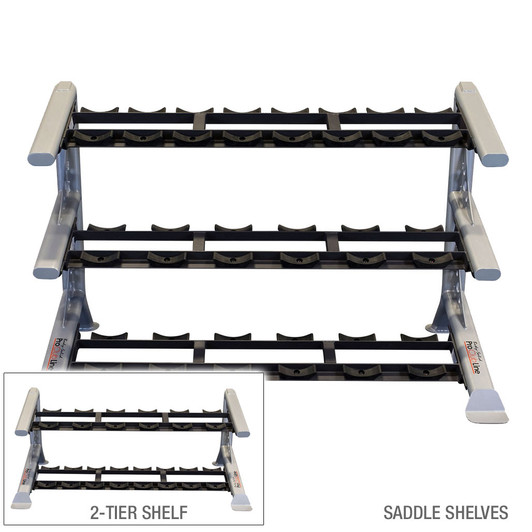 Pro ClubLine Modular Storage Rack Saddle Tiers