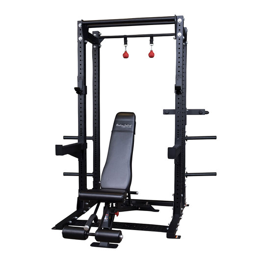 Body-Solid SPR500BACKP4 Extended Commercial Half Rack Package