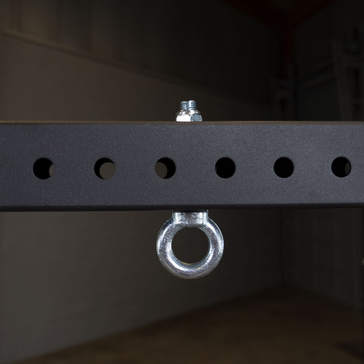 Detail of the eyelet of the Pro ClubLine SPRACB Rack Connecting Bar