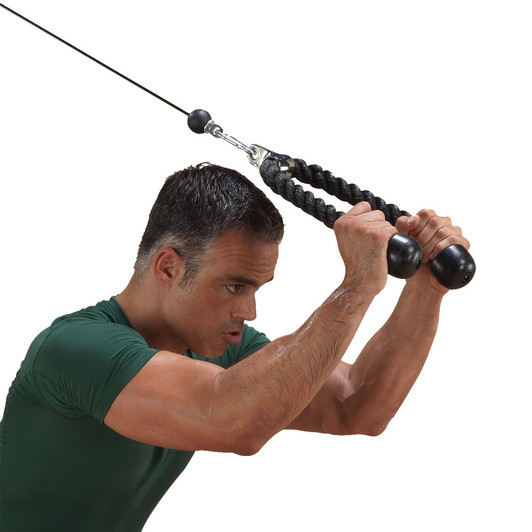 Overhead Tricep Extension with the Triceps Rope