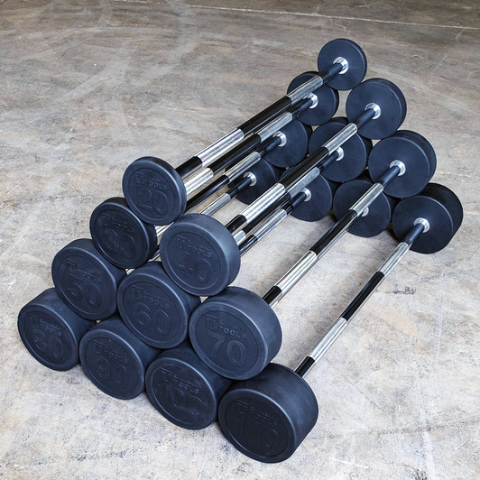 Body-Solid Tools Fixed Weight Straight Barbells